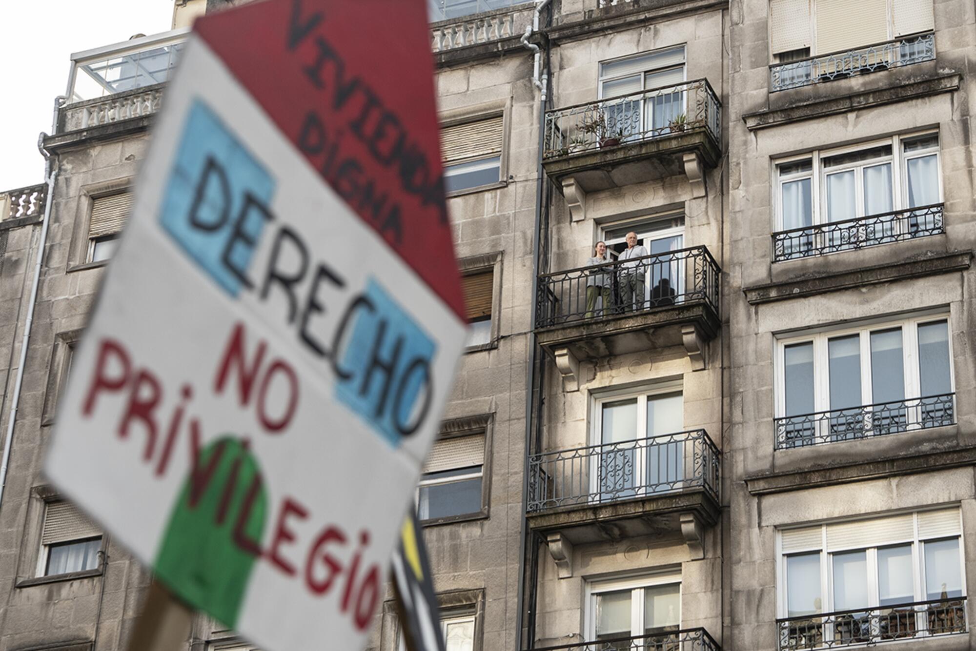 Manifestación vivenda Galicia Vigo 5A - 5